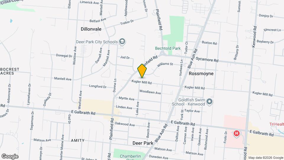 4204 Kugler Mill Rd Map and Location Details