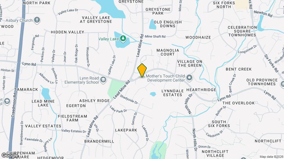 1421 Lynn Rd Map and Location Details