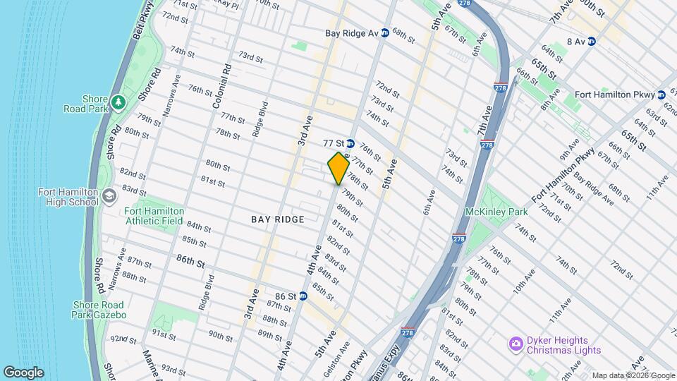 7901 4th Ave Map and Location Details