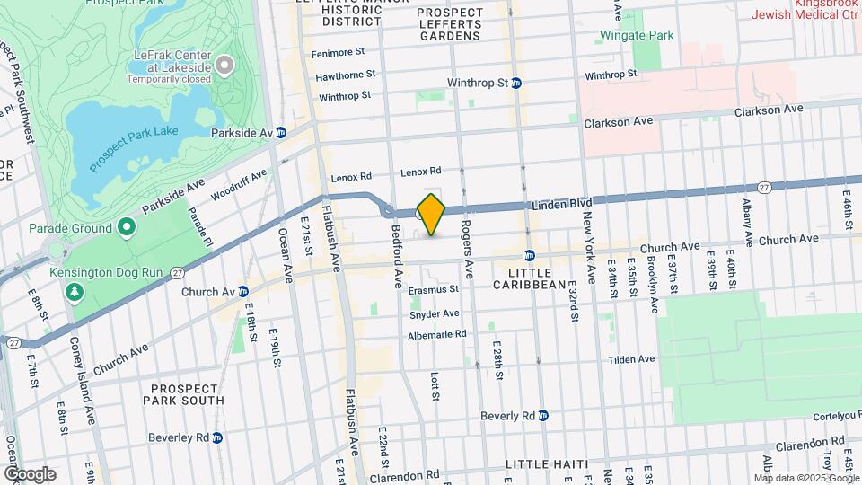 140 Martense St Map and Location Details