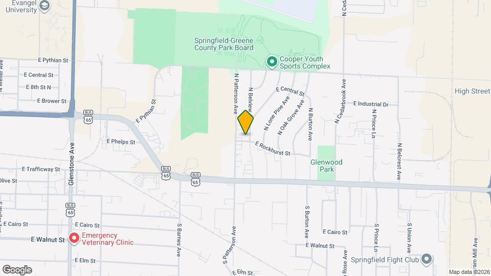 601-603 N Belview Ave Map and Location Details