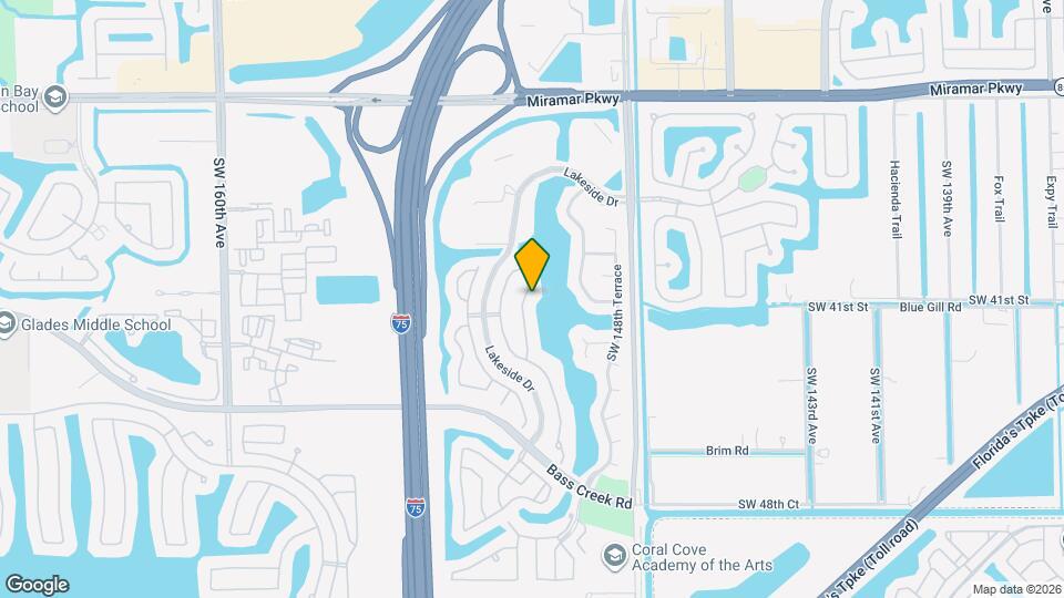 4045 SW 151st Terrace Map and Location Details