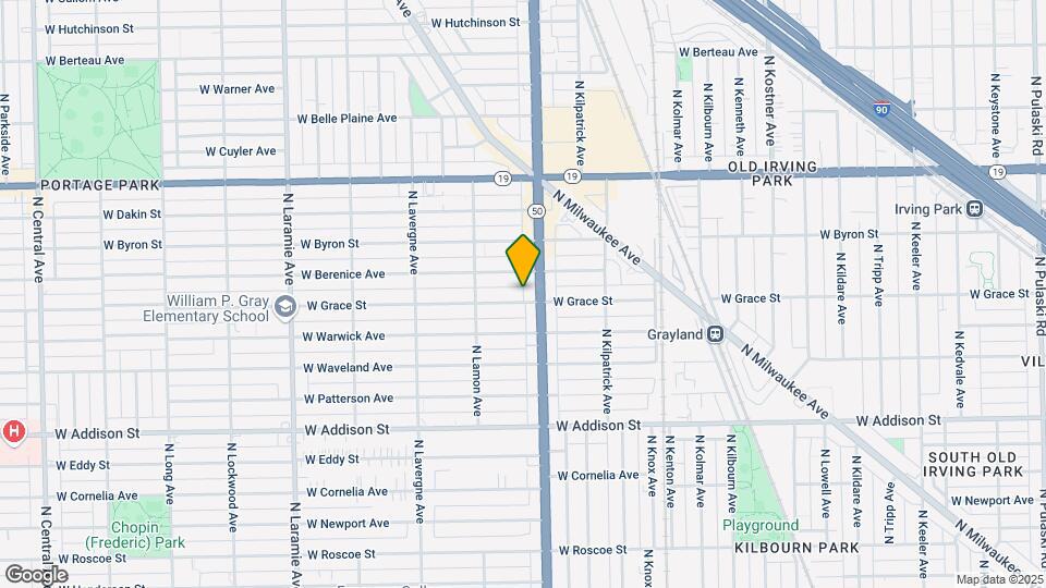 4816 W Grace St Map and Location Details
