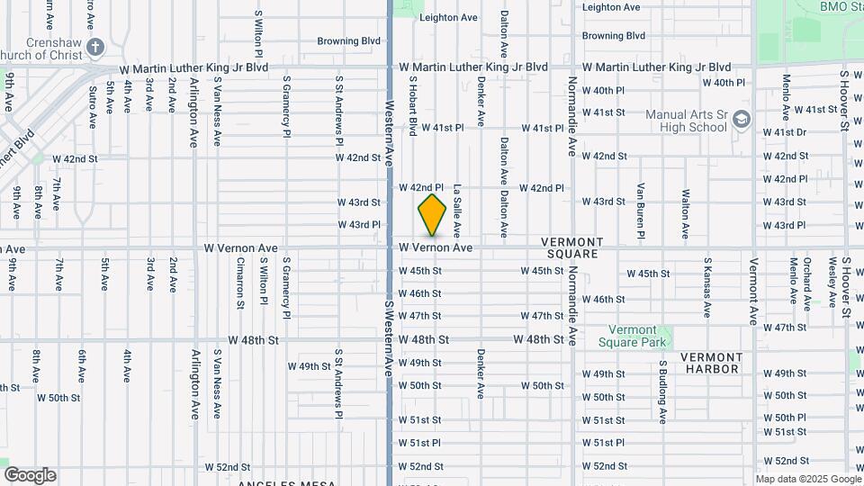 1601 Vernon Ave Map and Location Details
