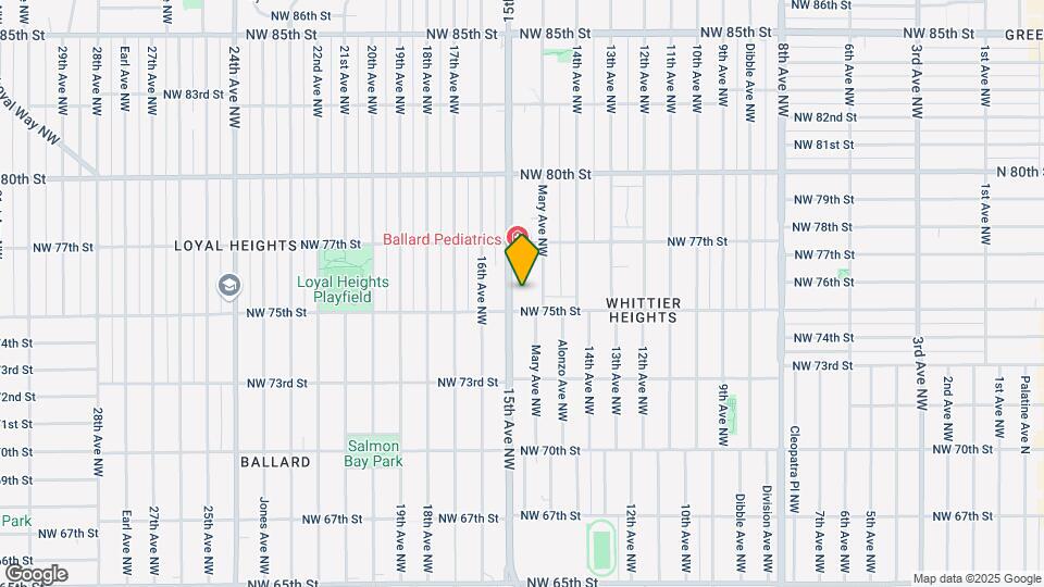 7508 15th Ave NW Map and Location Details