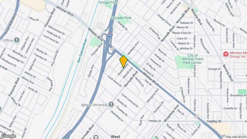 6106 Rockne Ave Map and Location Details