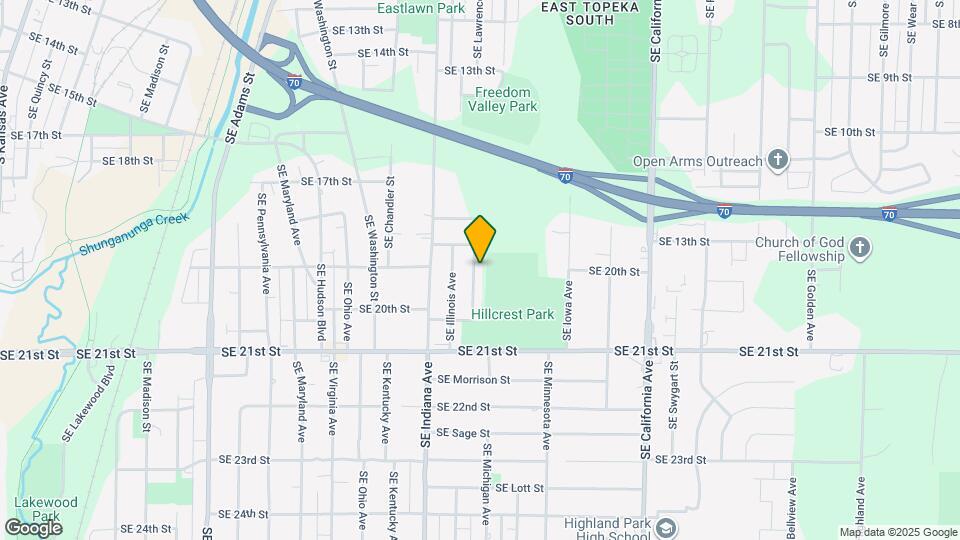 1908 SE Michigan Ave Map and Location Details