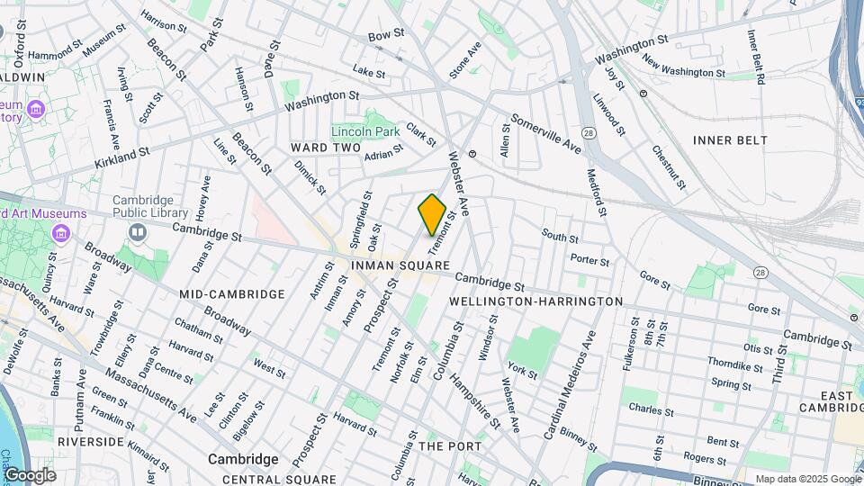 155 Tremont St Map and Location Details