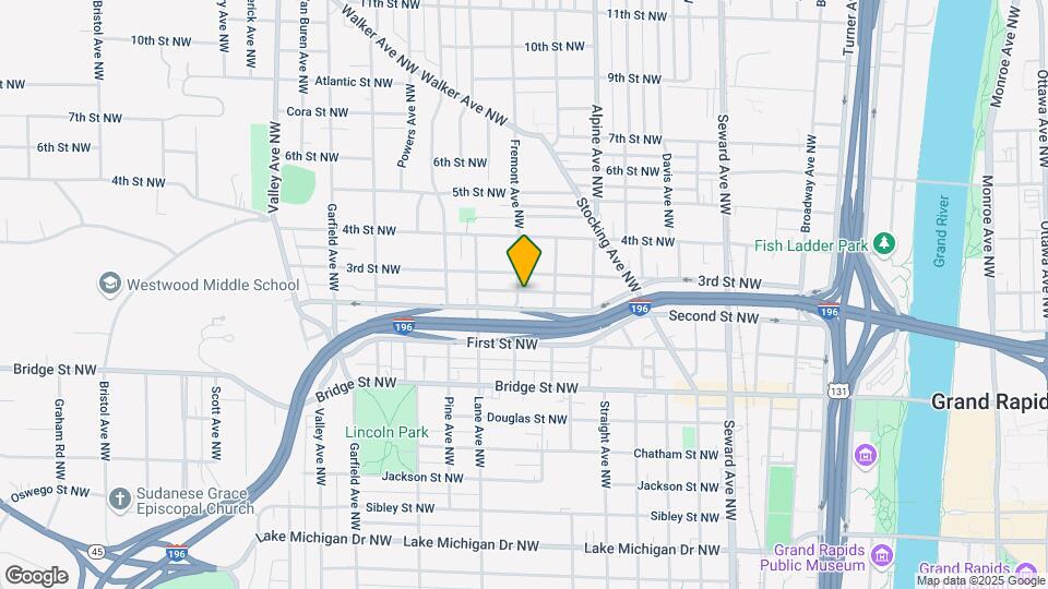 548 Fremont Ave NW Map and Location Details