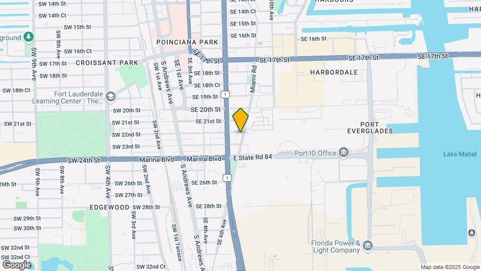 2201 Miami Rd Map and Location Details
