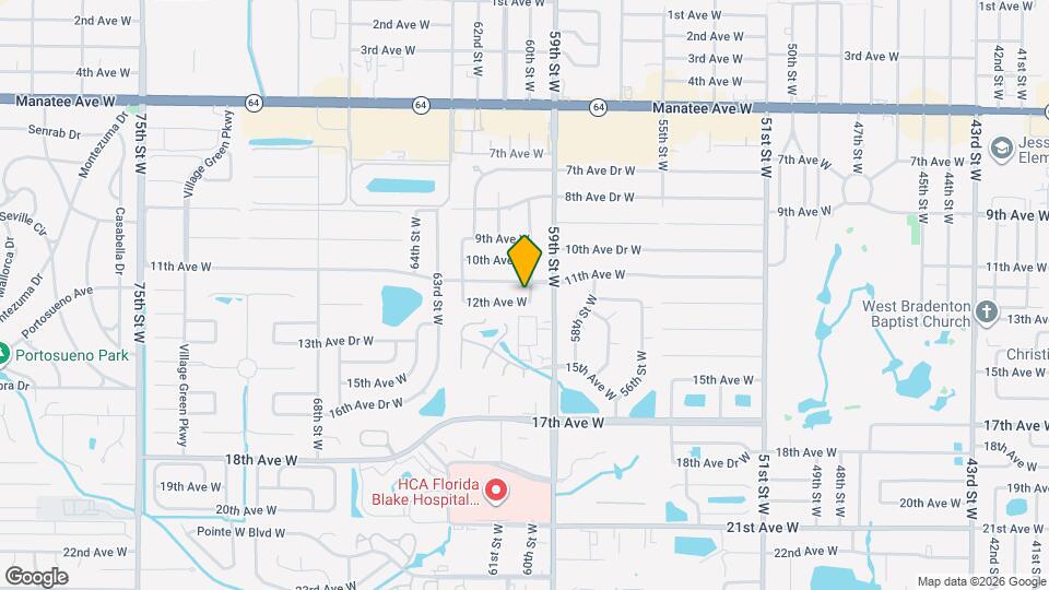 6004 12th Ave W Map and Location Details