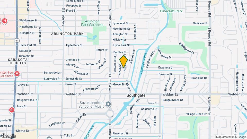 2406 Alpine Ave Map and Location Details