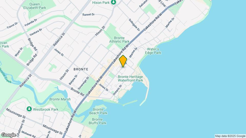 2300 Marine Drive Map and Location Details