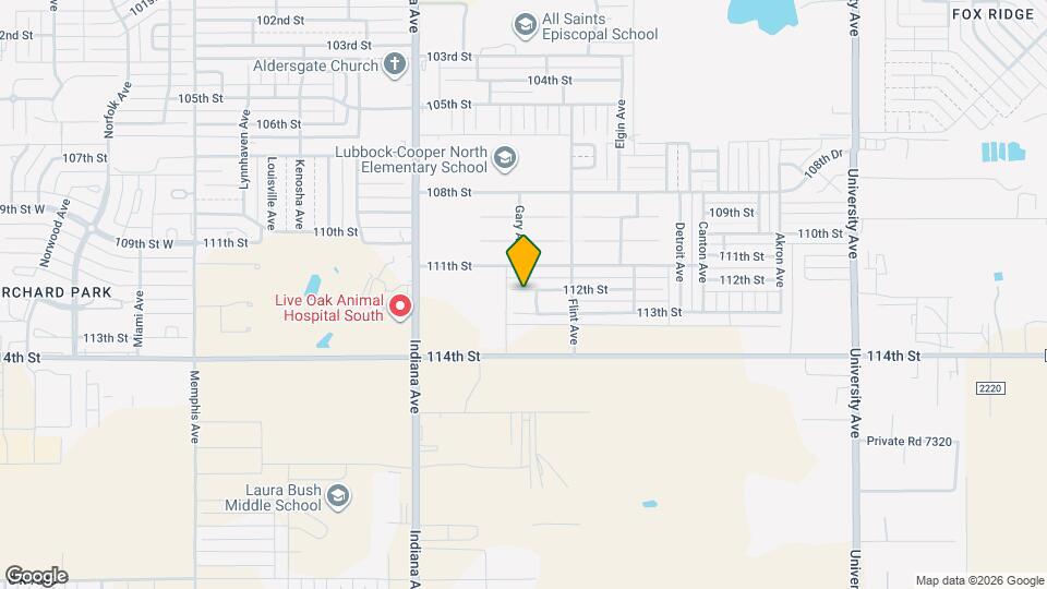 3207 112th St Map and Location Details