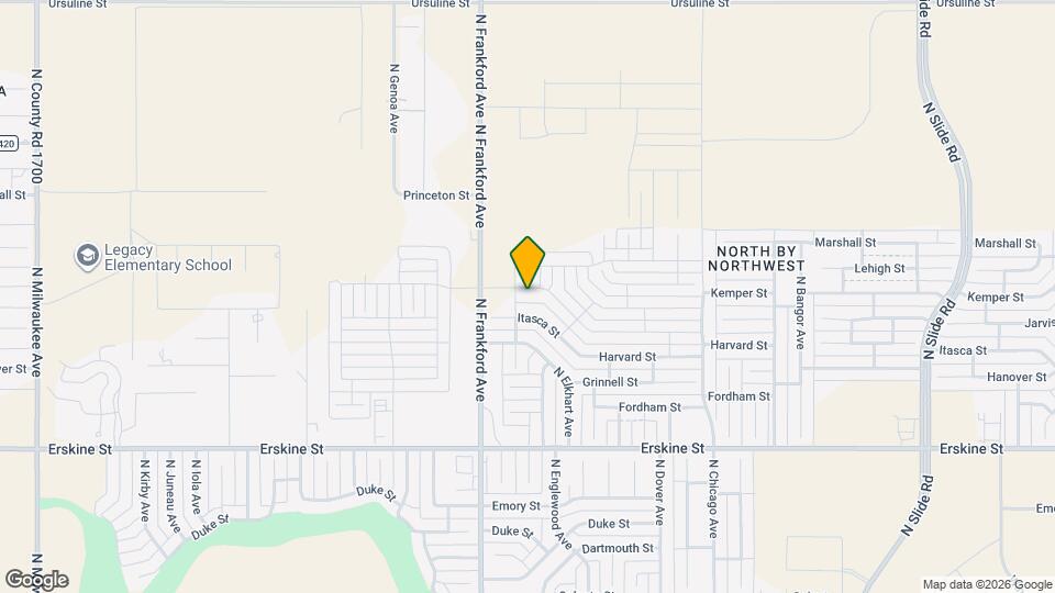 5723 Kemper St Map and Location Details