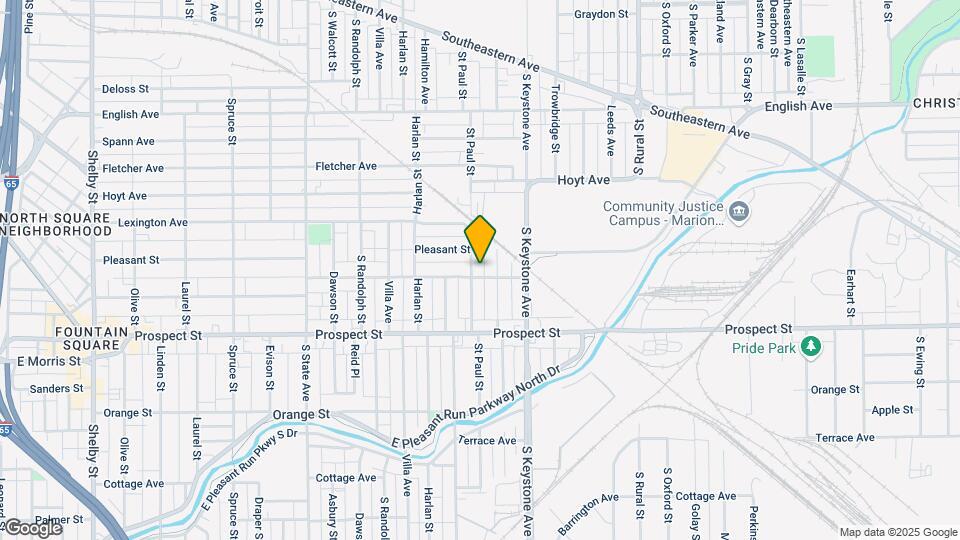 2312 Woodlawn Ave Map and Location Details
