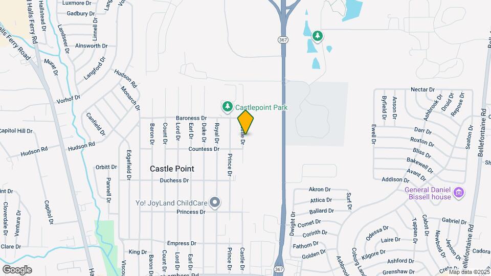 10418 Castle Dr Map and Location Details