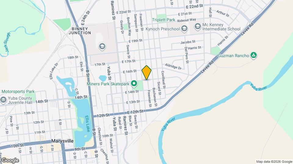 1430 Freeman St Map and Location Details