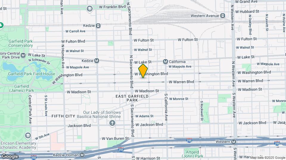2916 W Warren Blvd Map and Location Details
