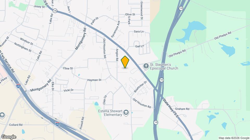 414 McCollum Dr Map and Location Details