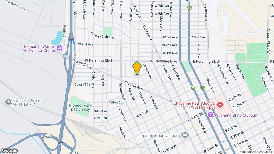 707 W 31st St Map and Location Details