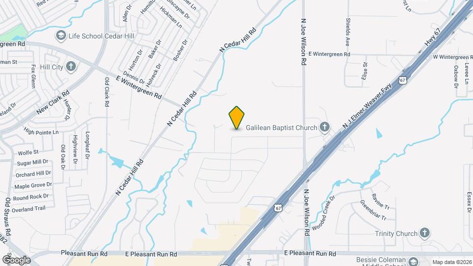804 Clover Hill Ln Map and Location Details