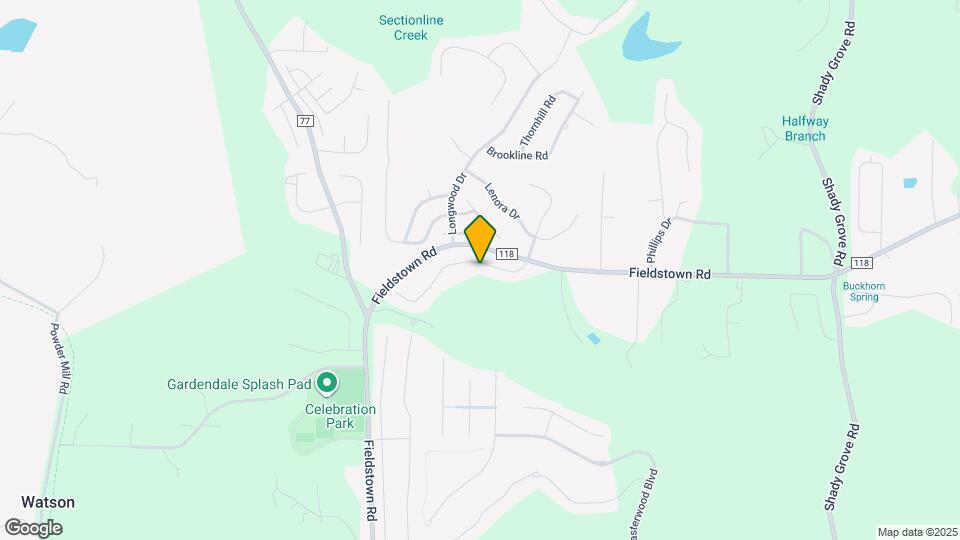 1384 Woodridge Pl Mapa y Detalles de la Ubicación