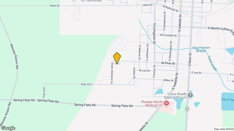 West Pine Residences II` Mapa y Detalles de la Ubicación