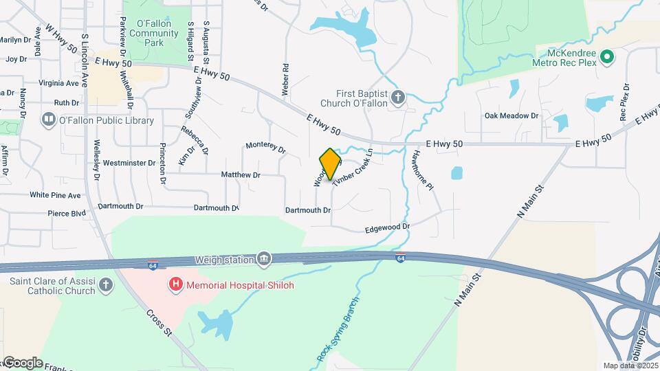 1026 Timber Creek Ln Map and Location Details