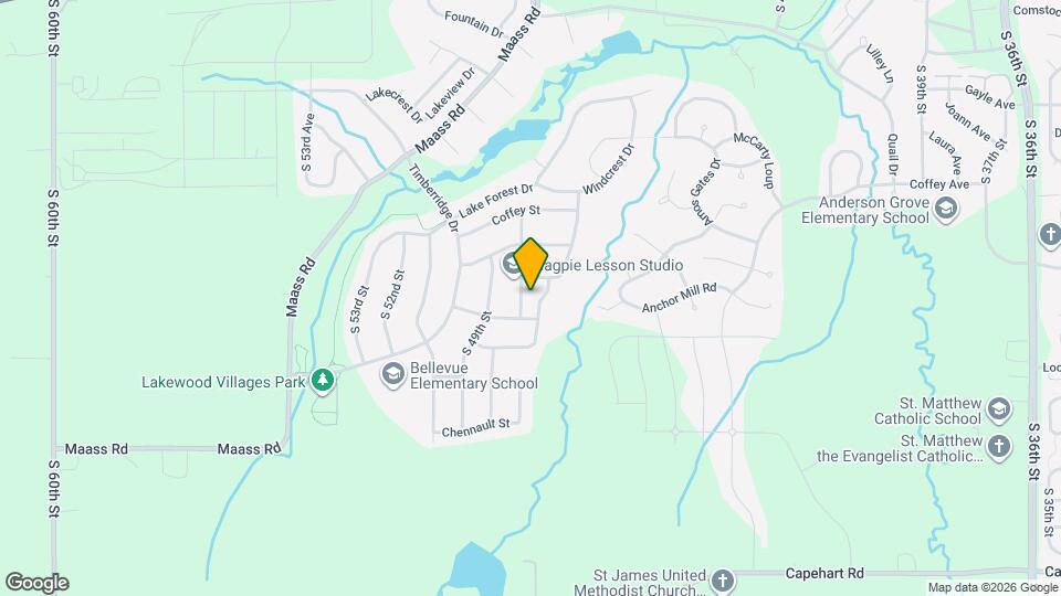 11911 S 48th St Map and Location Details