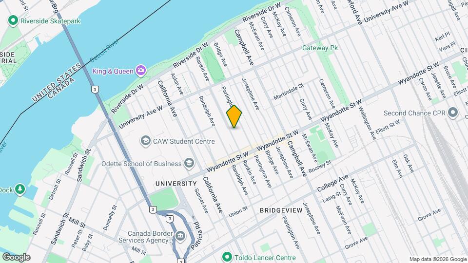 454 Rankin Ave Map and Location Details