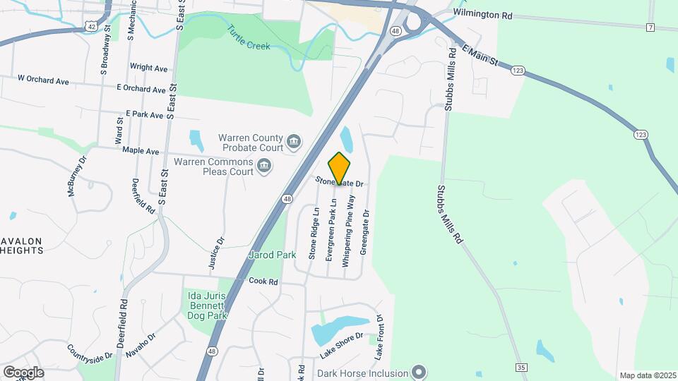 902 Evergreen Park Ln Map and Location Details