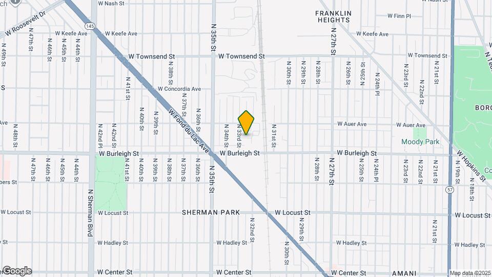 3216 W Senator Ave Map and Location Details