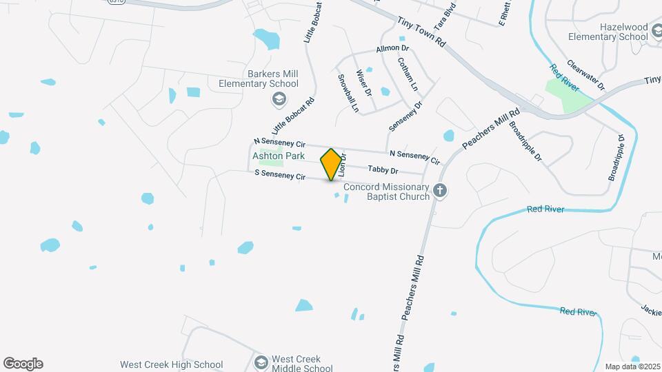 3246 S Senseney Cir Map and Location Details