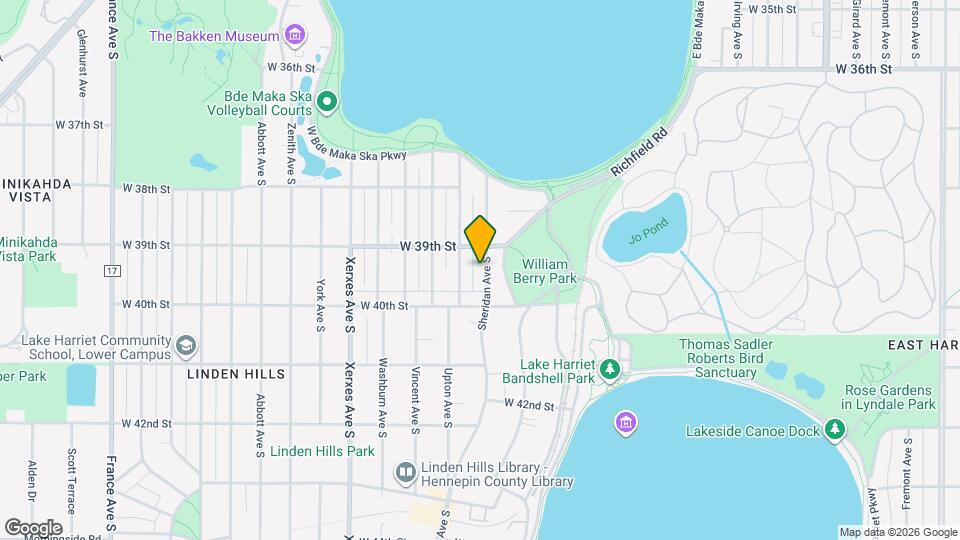 3916-3918 Sheridan Ave S Map and Location Details