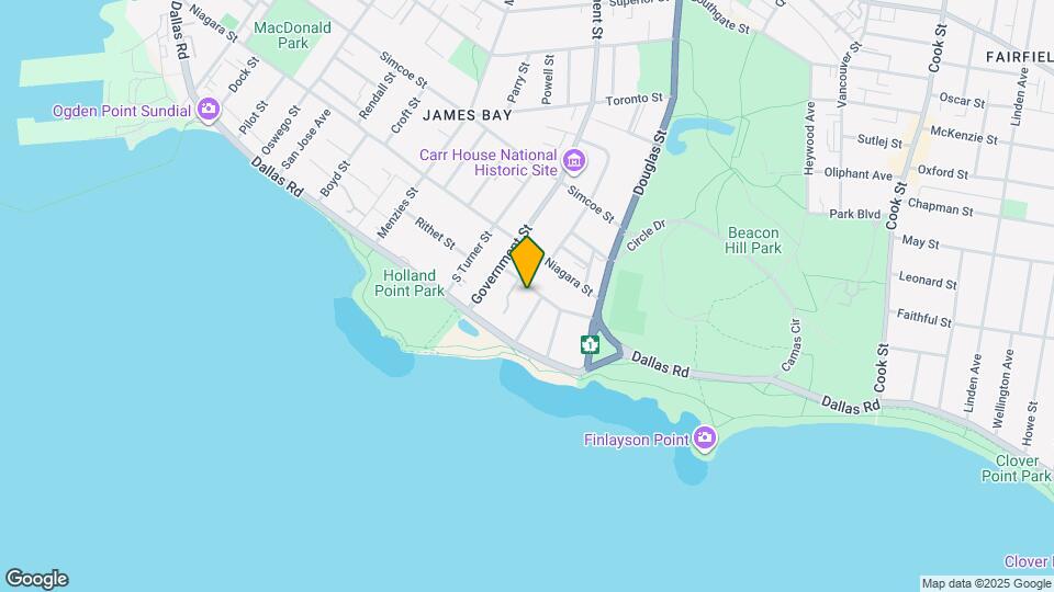 639 Battery St Map and Location Details