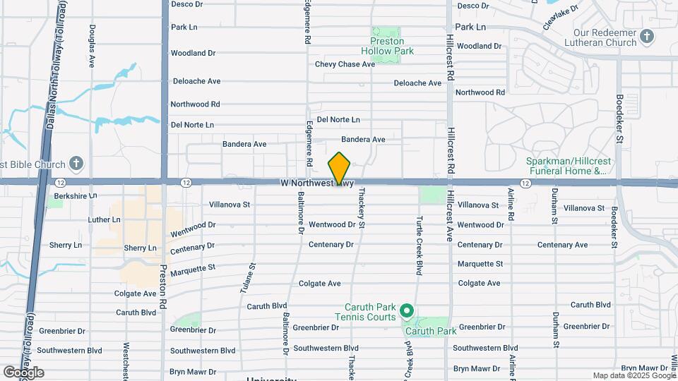 3621 Northwest Pkwy Map and Location Details