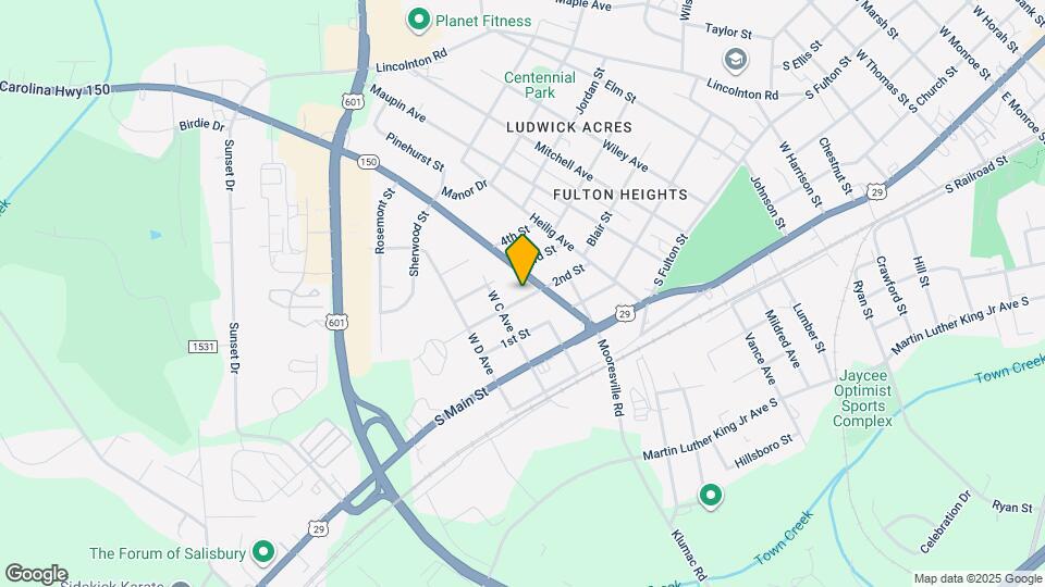 1708 2nd St Map and Location Details