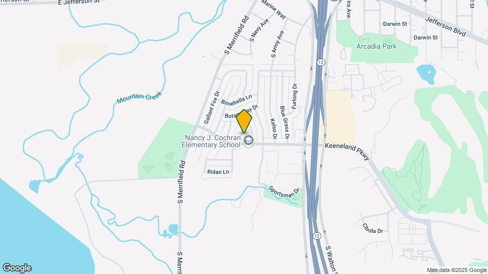 885 Keeneland Ct Map and Location Details