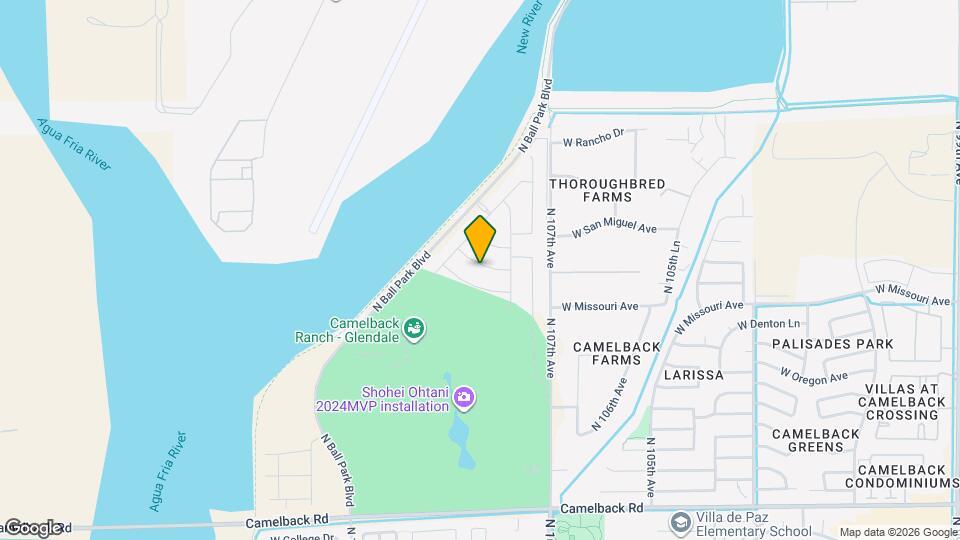 10831 W Luke Ave Map and Location Details