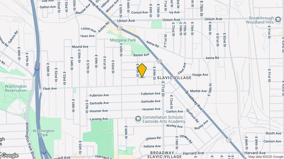 6714 Sebert Ave Map and Location Details