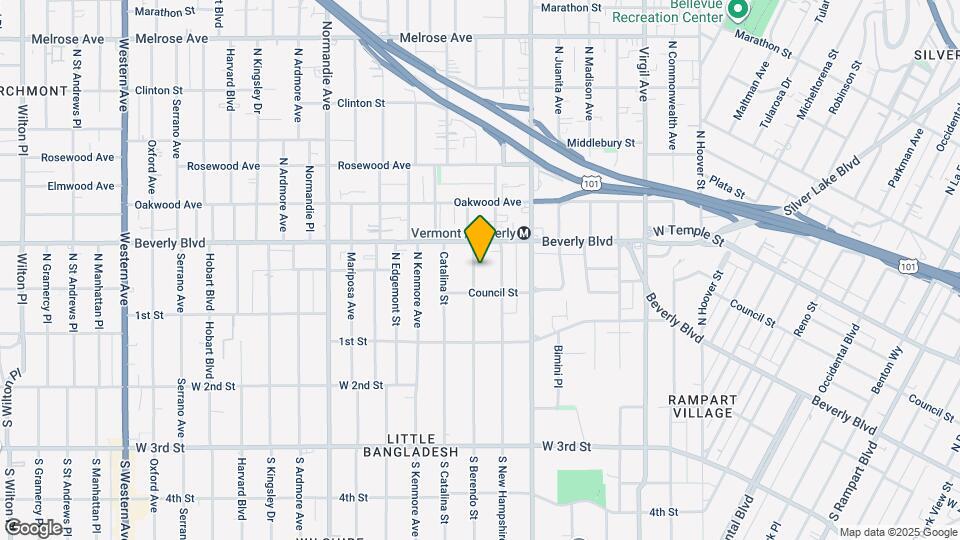 226 N Berendo St Map and Location Details