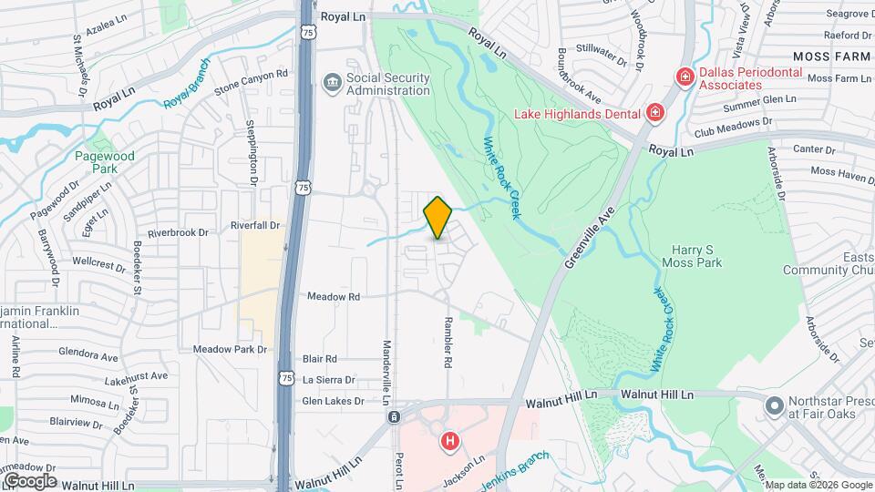 8202 Laflin Ln Map and Location Details