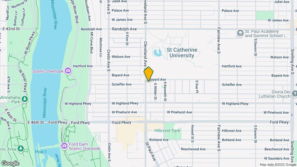 656 Cleveland Ave S, Unit 4 Map and Location Details