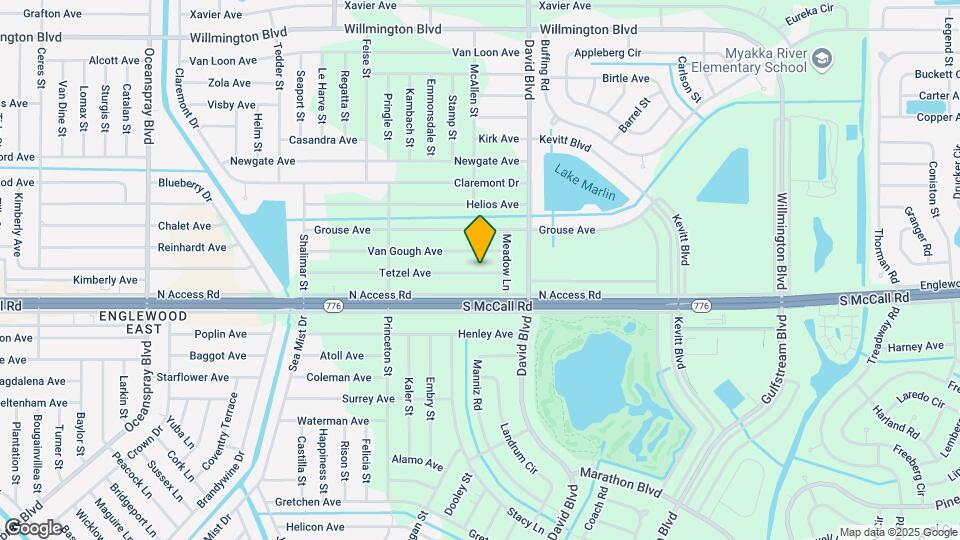 12210 Tetzel Ave Map and Location Details