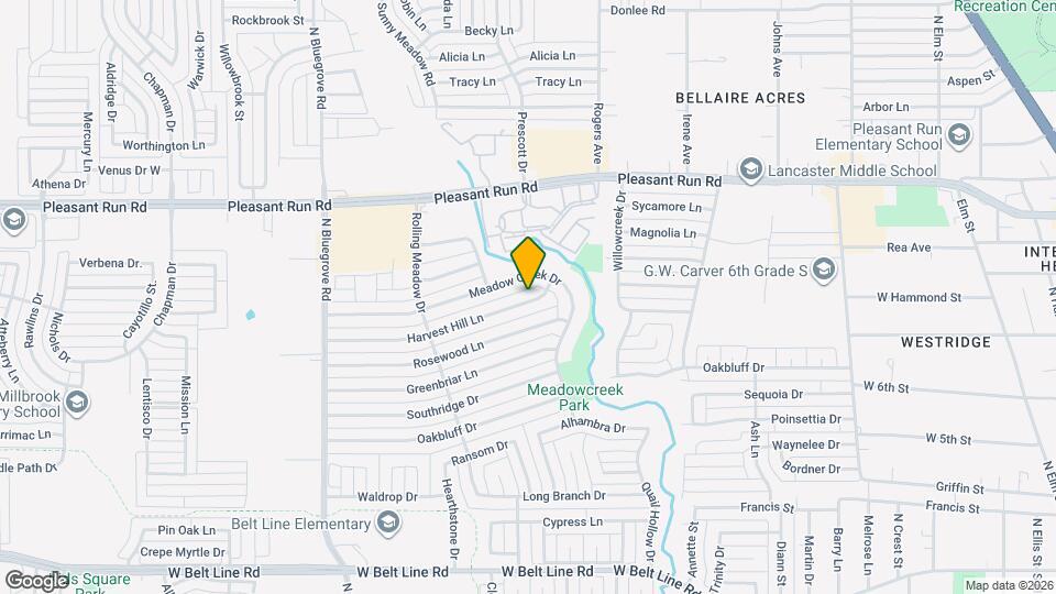 1113 Harvest Hill Ln Map and Location Details