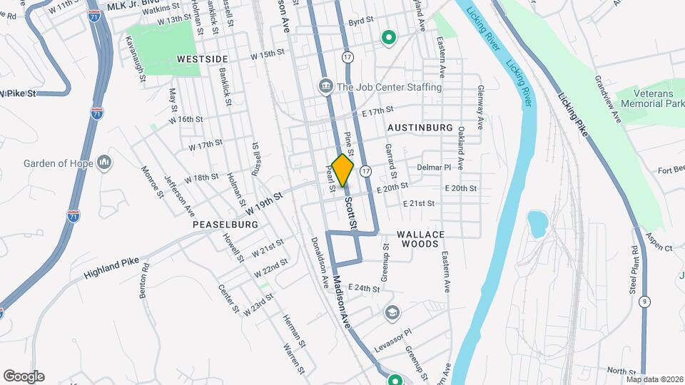 1927 Scott St Map and Location Details