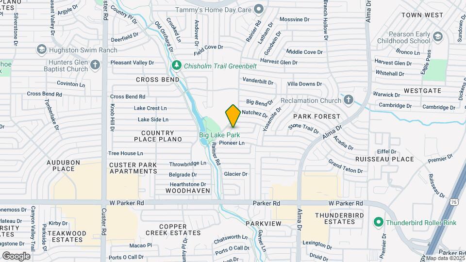 1443 Everglades Dr Map and Location Details