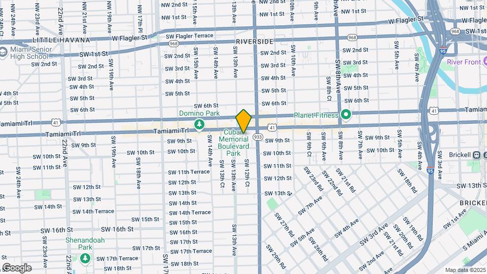 834 SW 12th Ct Mapa y Detalles de la Ubicación