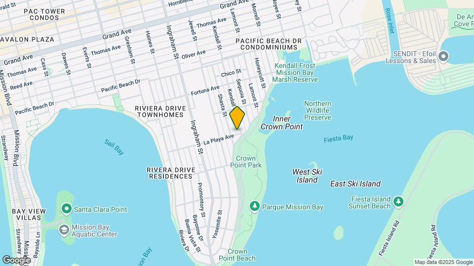 1778 La Playa Ave Mapa y Detalles de la Ubicación